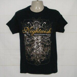 NIGHTWISH Tshirt, S, Endless Forms Most Beautiful, Black, Short sleeves, 2 sided